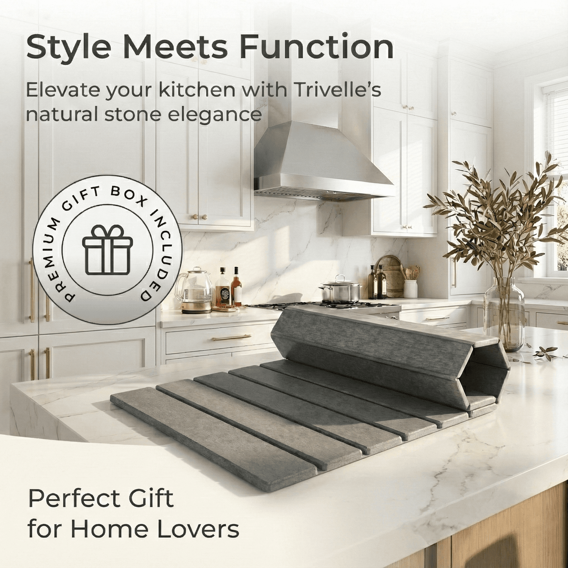 Stone drying mat alternative view